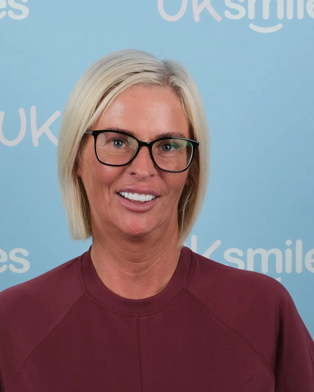Nicola after Dental Implants and Zirconia Crowns with UK Smiles in Antalya