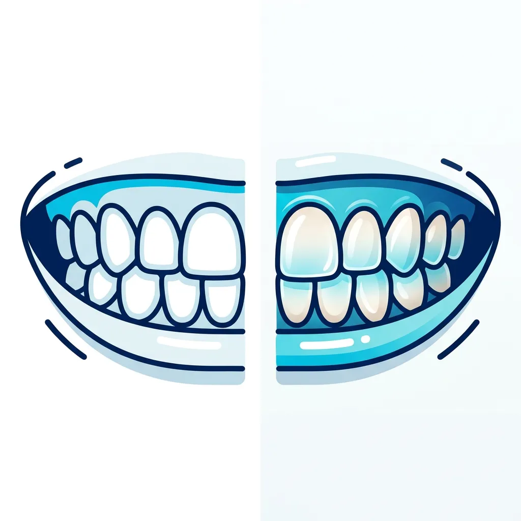 opaque uniform turkey teeth compared with natural layered ceramic smile design