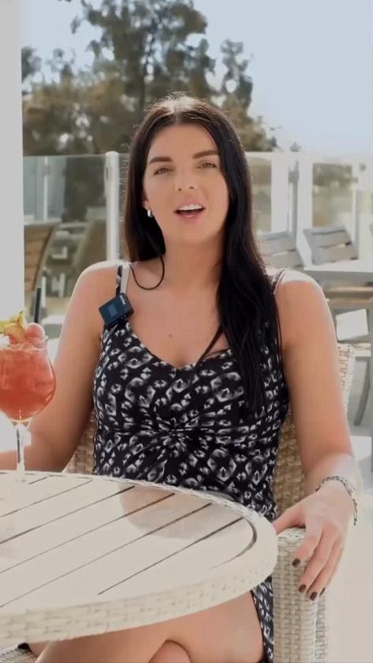 Louise, a UK Smiles patient, in a video posted to Instagram